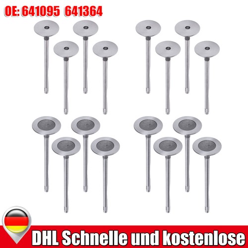 Ventile einlaß 8x - 16, +