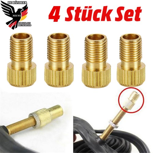 Fahrrad ventil adapter - 4x,