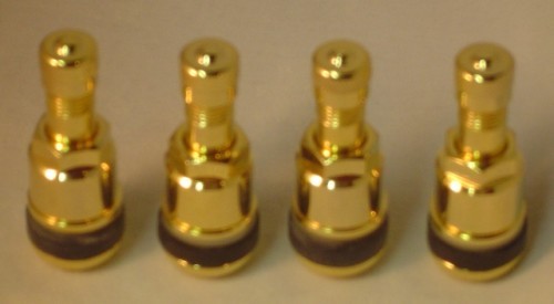 Ventile gold vergoldet - gold,